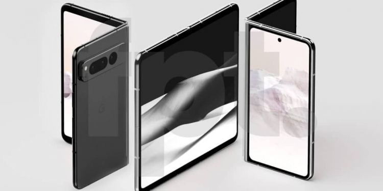 Imej render Google Pixel Fold tersebar, tiada apa yang wow pun