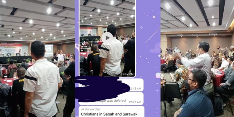 Video tular penganut Kristian di Sabah/Sarawak bantah gabungan GPS & PN adalah PALSU