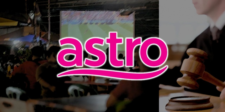 Astro menang saman ke atas kedai makan dek siar EPL tanpa lesen sah