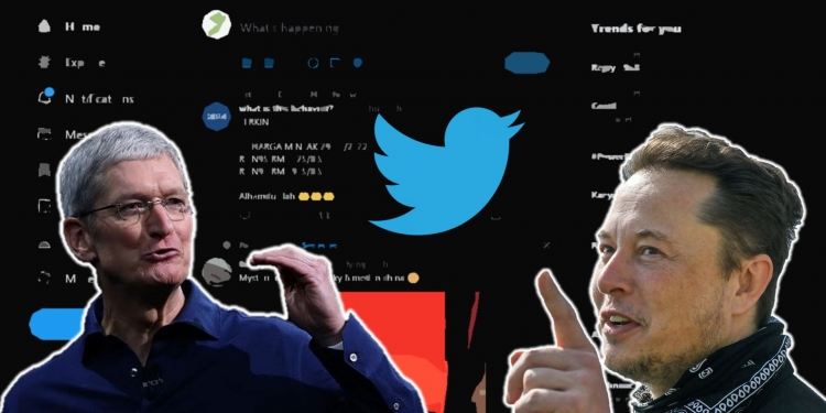 Apple tarik keluar bajet pengiklanan di Twitter, Elon Musk berang