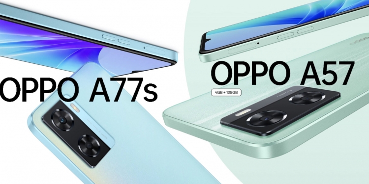 Harga Oppo A57 dan Oppo A77s diturunkan sehingga RM100 lebih murah