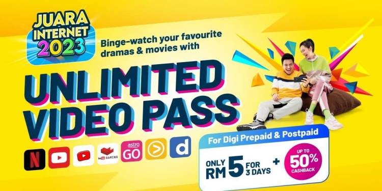 Juara Internet 2023: Digi lancar pas video tanpa had, tapi ada had 300GB dan 3Mbps