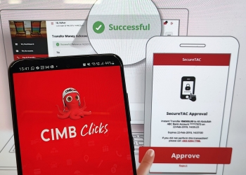 Tiada lagi SMS, semua transaksi web CIMB RM100 ke atas wajib guna SecureTAC mulai 5 Disember