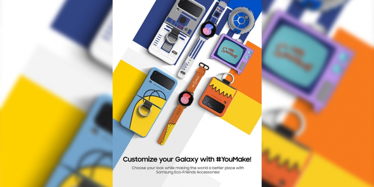 Samsung bawakan aksesori mesra alam dengan corak The Simpsons dan Star Wars