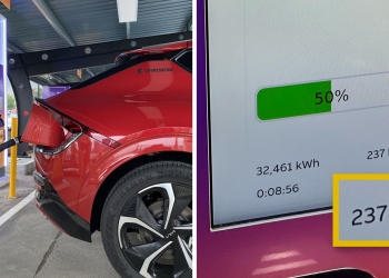 Stesen EV 350kW Gentari di X Park Sunway Serene kini beroperasi pada kapasiti penuh