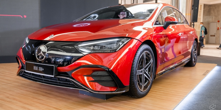 Mercedes EQE 350+, EV E-Class yang mampu berjalan lebih 600km dengan sekali cas