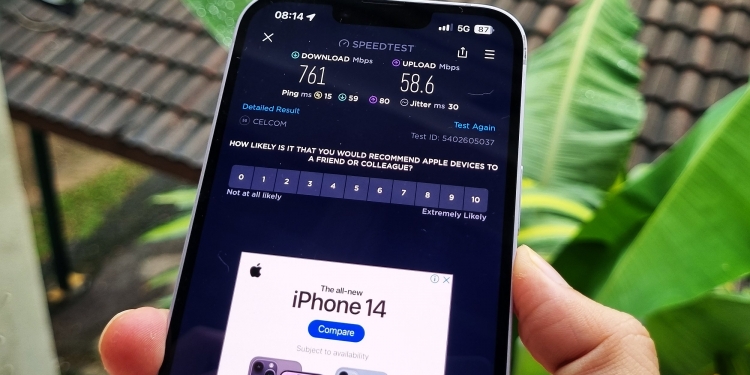 5G kini aktif untuk iPhone di Malaysia, termasuk Celcom dan U Mobile
