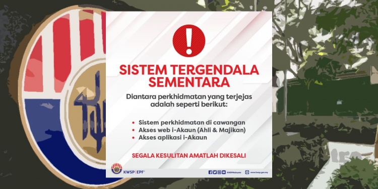 Sistem KWSP tergendala, ramai minta tak dikenakan penalti lewat bayar