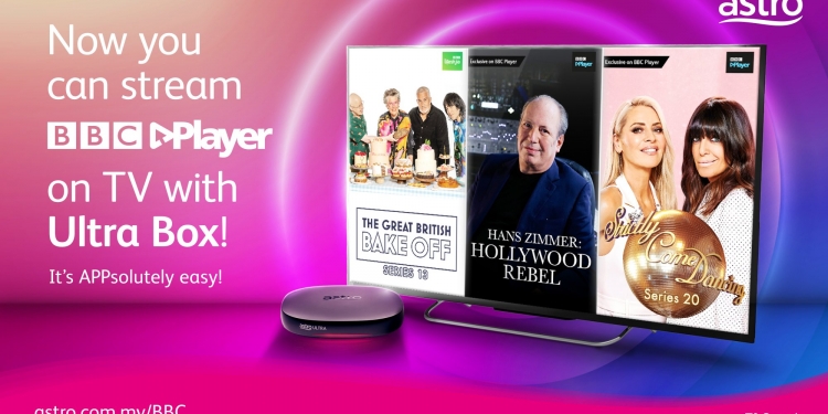 BBC Player tiba di Astro, aplikasi penstriman ke-8 ditawarkan untuk pelanggan