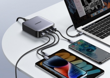 Pengecas meja Ugreen 100W ini gabung teknologi GaN II dan SiC untuk lebih prestasi