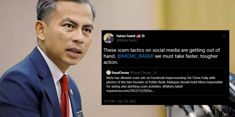 Barah scam dalam talian parah, YB Fahmi Fadzil arah SKMM bekerja lebih tangkas dan tegas