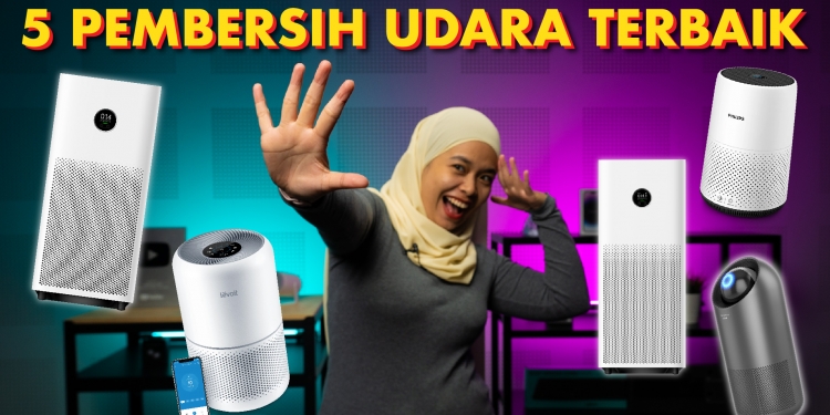 5 pembersih udara bawah RM1000 berfungsi tapis bau dan habuk pada ruang yang luas