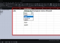 Cara wujudkan menu drop-down di Microsoft Excel