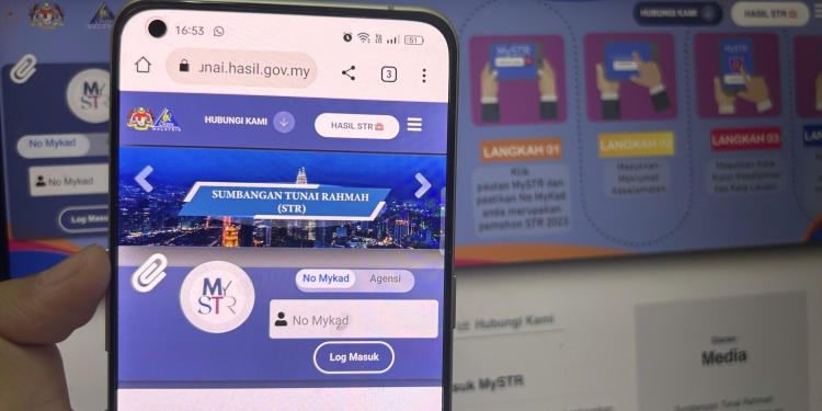 Cara semak kelayakan Sumbangan Tunai Rahmah (STR) & status pembayaran