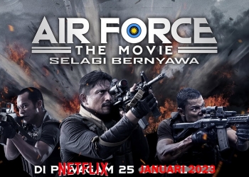 Air Force The Movie, Rasuk dan Biko akan disiarkan di Netflix tidak lama lagi