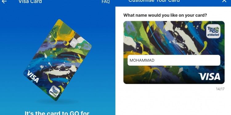 Kad Visa Touch n Go eWallet, cara mendaftar tanpa yuran tahunan pertama