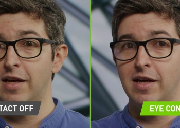 Ciri baharu pada Nvidia Broadcast 1.4 pastikan mata anda sentiasa pandang ke arah kamera