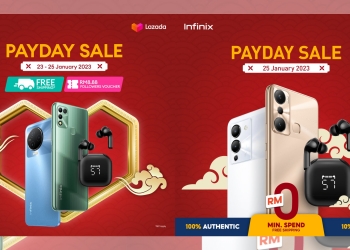 PROMO: Laptop Infinix serendah RM1699 di Lazada dan Shopee PayDay Sale