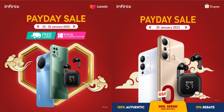 PROMO: Laptop Infinix serendah RM1699 di Lazada dan Shopee PayDay Sale