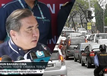 Memotong barisan di jalan raya kini kesalahan trafik dibawa terus ke mahkamah