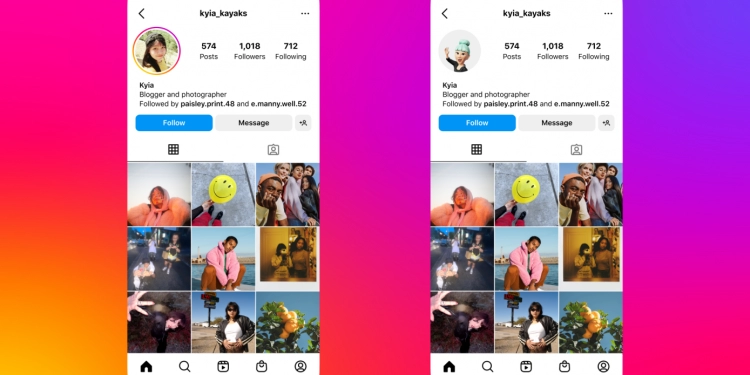 Instagram perkenal evolusi terhebat media sosial? Gambar profil 2 dalam 1