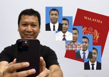 Cara hasilkan gambar pasport Malaysia dengan hanya gunakan telefon