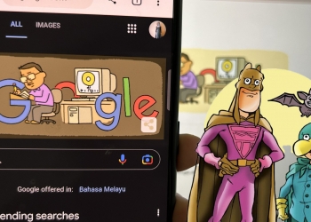 Google Doodle memperingati tokoh terkemuka animasi Malaysia & pencipta Keluang Man, Kamn Ismail