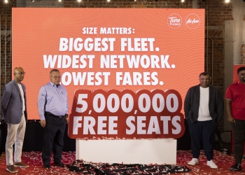 AirAsia tawar 5 juta tempat duduk percuma bersama insurans kelewatan RM200