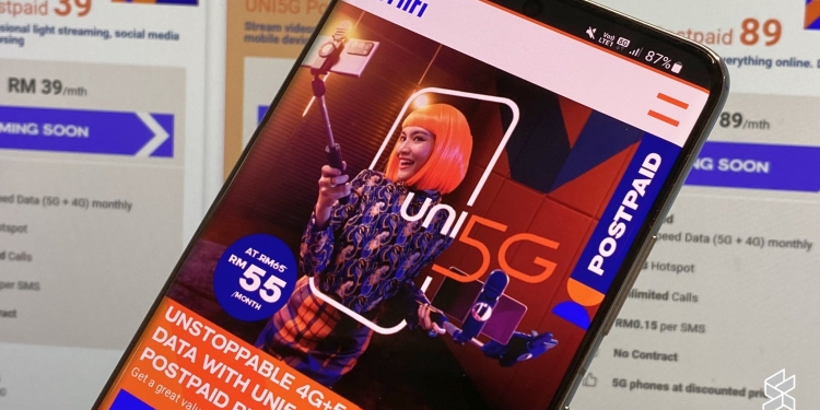 Unifi Mobile perkenal pelan pascabayar 5G baru dari serendah RM39 bulan