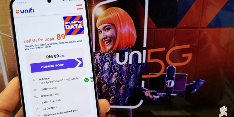 Pelanggan pascabayar Unifi Mobile tanpa had, tiada lagi akses 5G mulai Mac