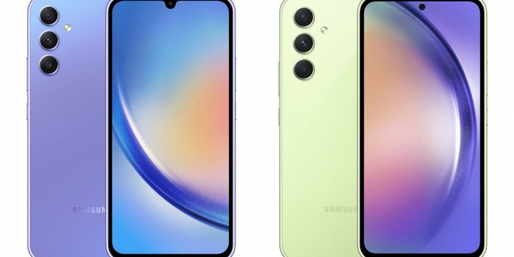 Gambar terbocor Galaxy A34 dan Galaxy A54 menunjukkan satu kamera belakang hilang