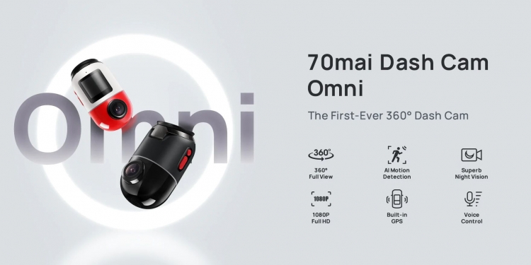 70mai Dash Cam Omni disenaraikan di Lazada, harga bermula RM629