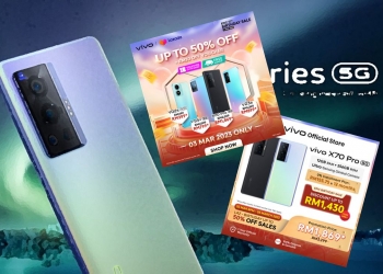 Telefon flagship Vivo turun harga hampir separuh pada 3 Mac 2023 di Lazada