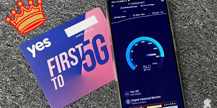 Yes 5G diangkat sebagai telco terpantas Q3-Q4 2022, benarkah?
