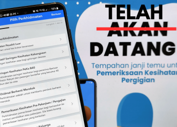 Temu janji Pemeriksaan Kesihatan Pergigian boleh di tempah sekarang di MySejahtera, untuk Fasa 1