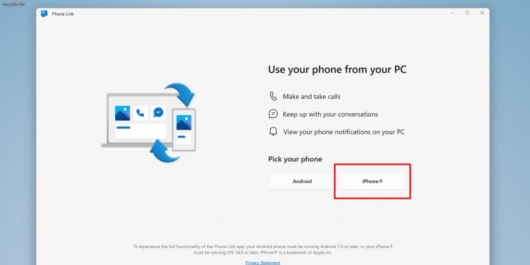 Pengguna iOS kini boleh jawab panggilan dari PC Windows 11
