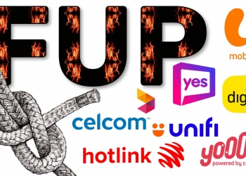 Telco mana ada FUP prabayar tanpa had paling kedekut?