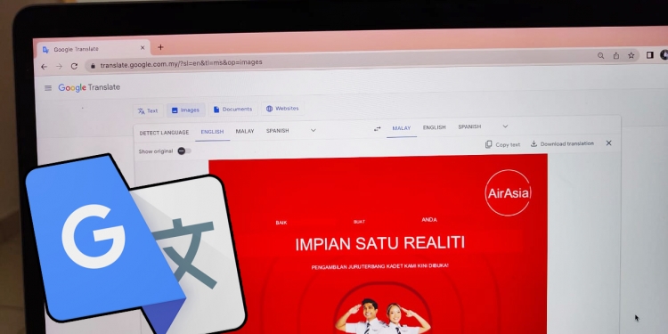 Google Translate di web kini boleh terjemah perkataan pada imej, ini caranya