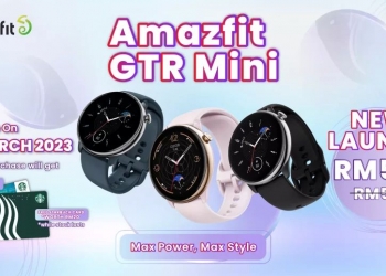 Harga Amazfit GTR Mini didedah lebih awal daripada tarikh pelancaran 17 Mac 2023