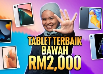 5 tablet terbaik bawah RM2,000 di Malaysia (Mac 2023)