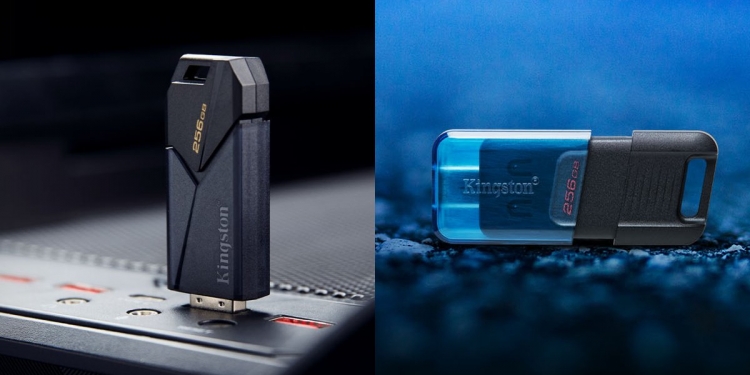 Kingston DataTraveler Exodia Onyx & DataTraveler 80 M, storan pantas dan mesra peranti mudah alih