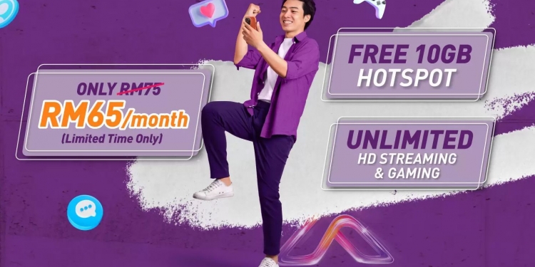 Pascabayar Xpax lancar pelan “unlimited” baharu, RM65/bulan dengan 1,000GB FUP