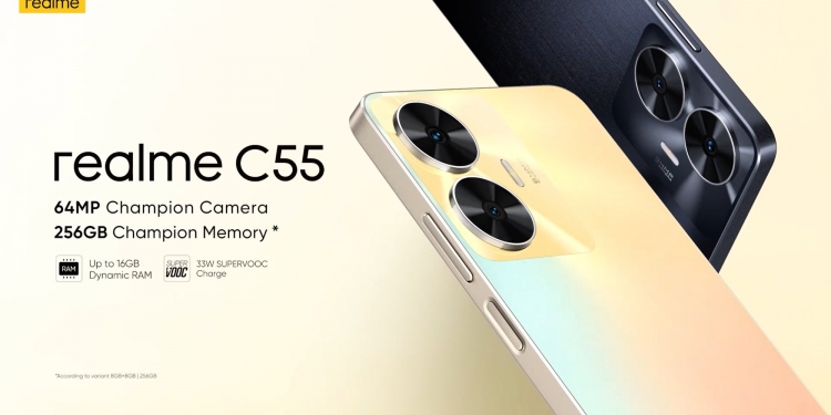 Realme C55, telefon Android pertama dengan ‘Dynamic Island’ akan tiba di Malaysia