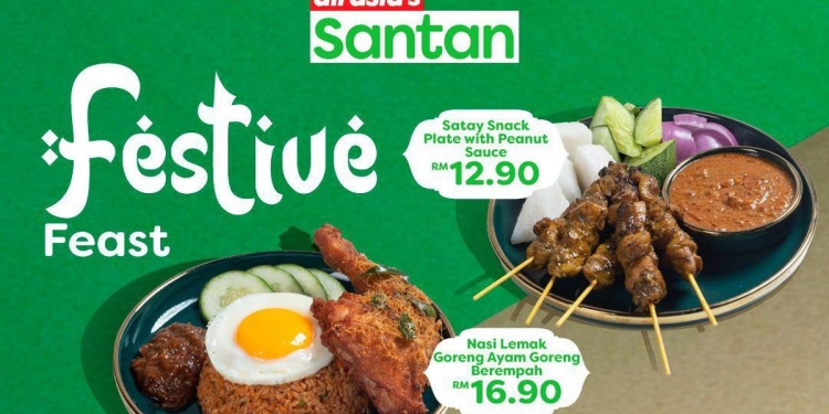 AirAsia Santan perkenal menu Pandan istimewa sepanjang Ramadan & Syawal