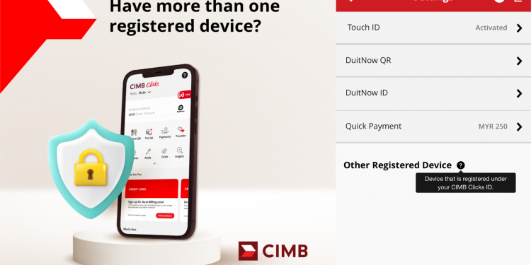 CIMB Clicks laksana akses peranti tunggal, bermula April 2023