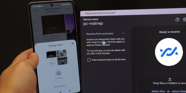 Nearby Share Android kini di Windows, ini cara untuk gunakannya