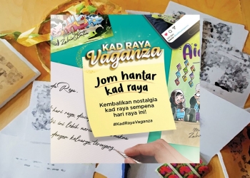 Harga setem Pos Malaysia yang perlukan di kad raya 2023