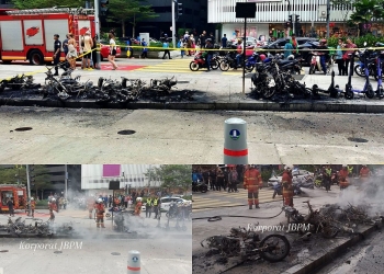 Insiden kebakaran KLCC: Bomba sedang siasat, skuter elektrik bukan punca
