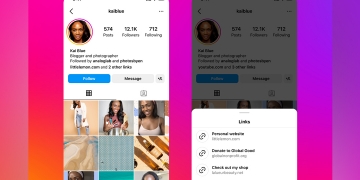 Instagram benarkan pengguna tambah sehingga 5 pautan di profil, apa manfaatnya?