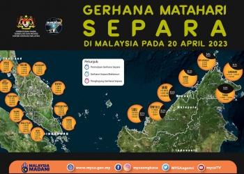 Gerhana Matahari separa boleh dilihat di Malaysia, ikuti cara selamat untuk menyaksikannya